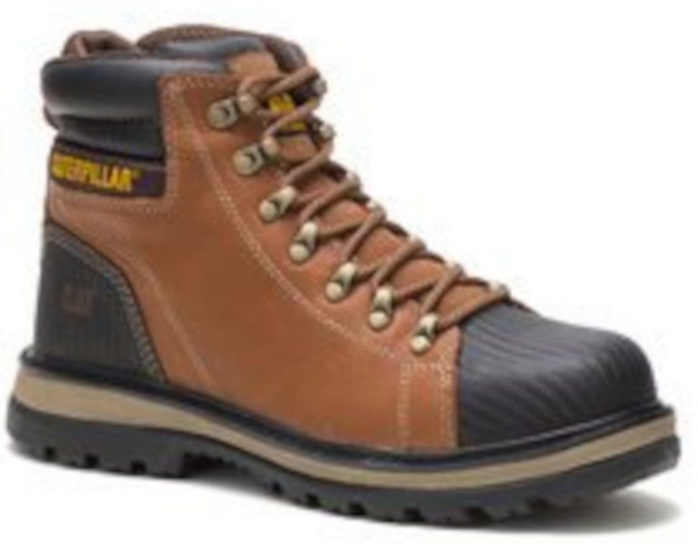 CAT Foxfield Slip Resistant Steel Toe Work BootP91058 Rust's Western